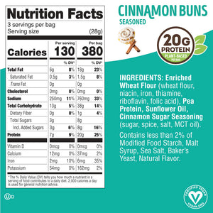 Bretzels protéinés Lenny et Larrys - Fitzels - Boîte de 8