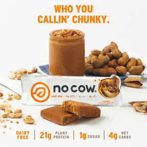 No Cow - Dairy Free Protein Bar 60g - Box 12