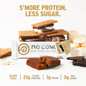 No Cow - Dairy Free Protein Bar 60g - Box 12