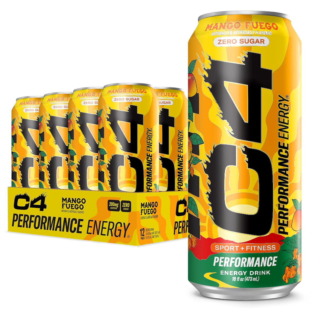 Cellucor - C4 Boisson énergisante gazeuse USA 12x473ml