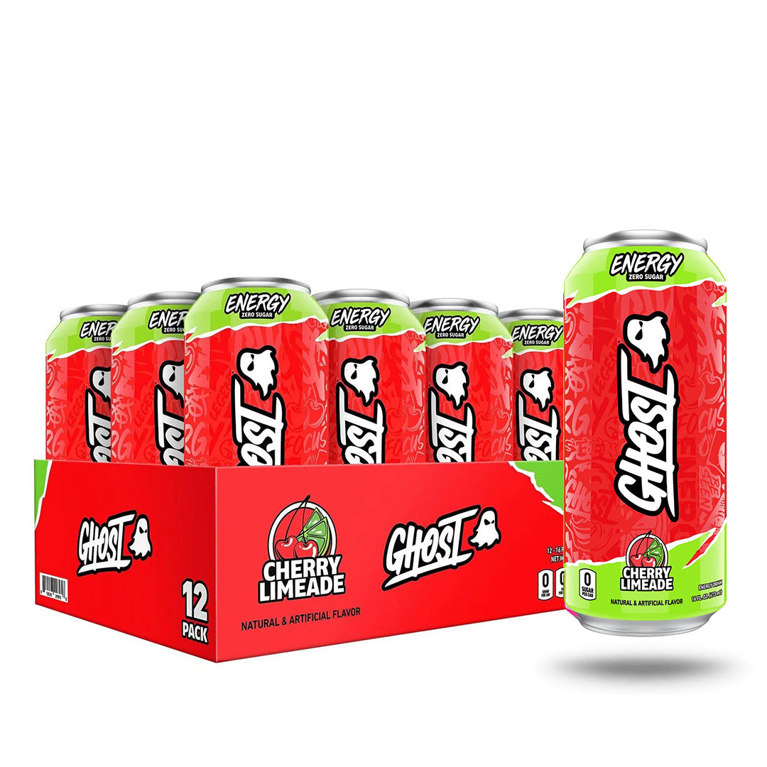 GHOST ENERGY DRINK CHERRY LIME BOX