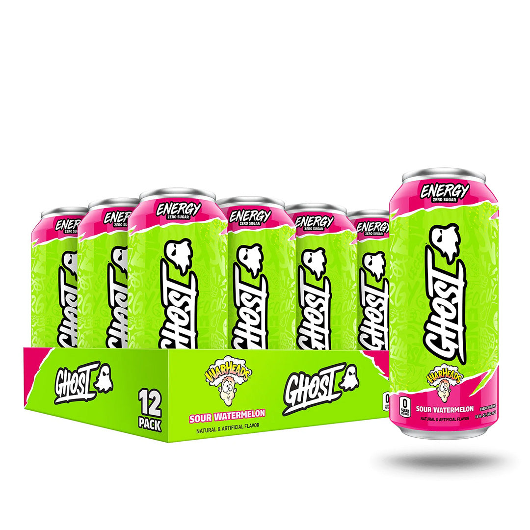 GHOST ENERGY DRINK SOUR WATERMELON BOX