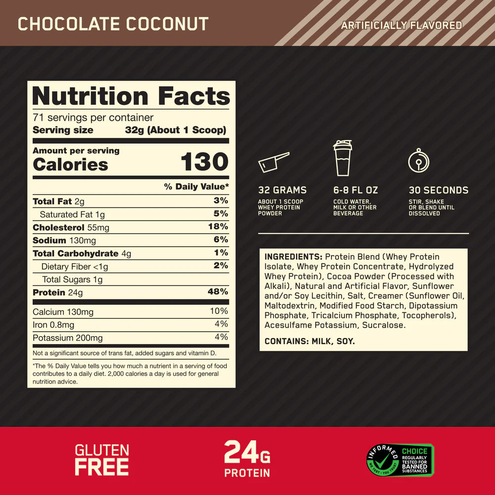 Optimum Nutrition 100% Whey Gold Standard 5lbs