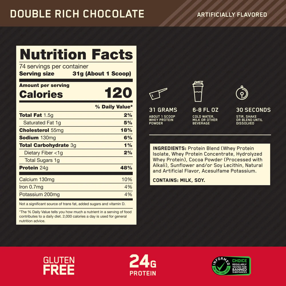 Optimum Nutrition 100% Whey Gold Standard 5lbs