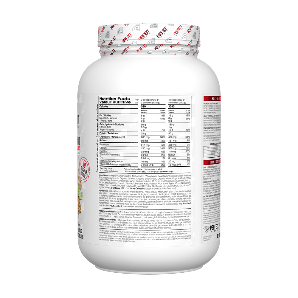 Perfect Sports - Hulk Clean Mass Gainer - 3lbs