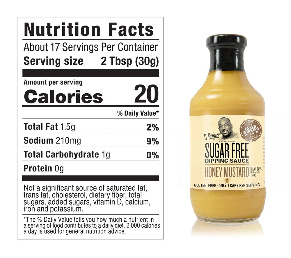 Sauce barbecue sans sucre G Hughes 490 g