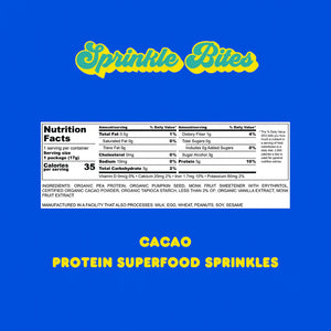 Sprinkles Bites - Sprinkles protéinés - paquet de 1