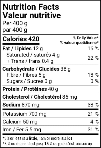 Hulk Meal - Fasolini - 400g