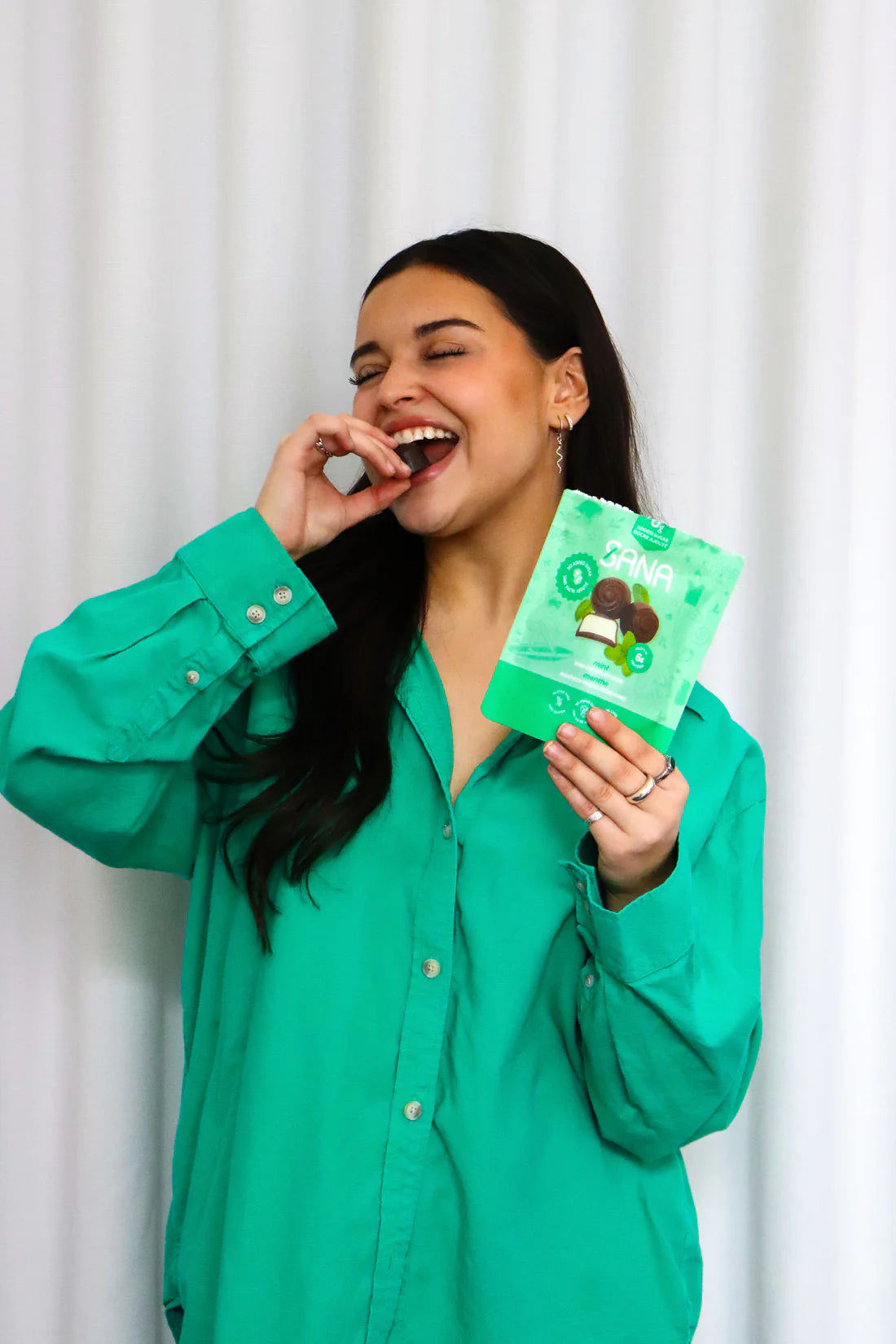 Sana - No Sugar Added Chocolatey Bites - 100g