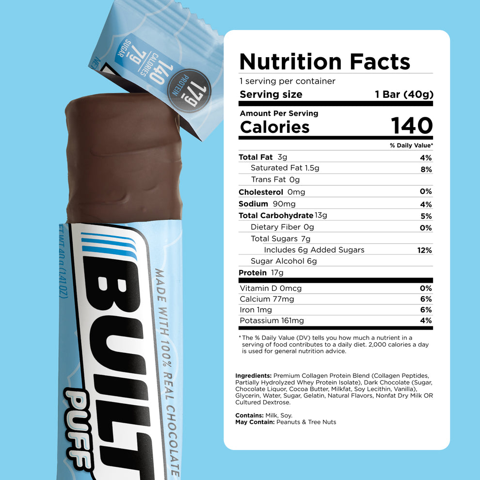 Built Bar Puffs - Limited Edition - 40g