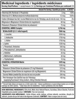 Ans Performance - Quench EAA Essentiel Amino Acid + Electrolytes - 30 serving