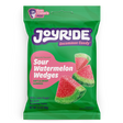 Joyride Sour Watermelon Wedges low sugar sour candy in a 3.5 oz bag