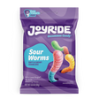 Joyride Sour Worms low sugar sour candy in 3.5 oz bag