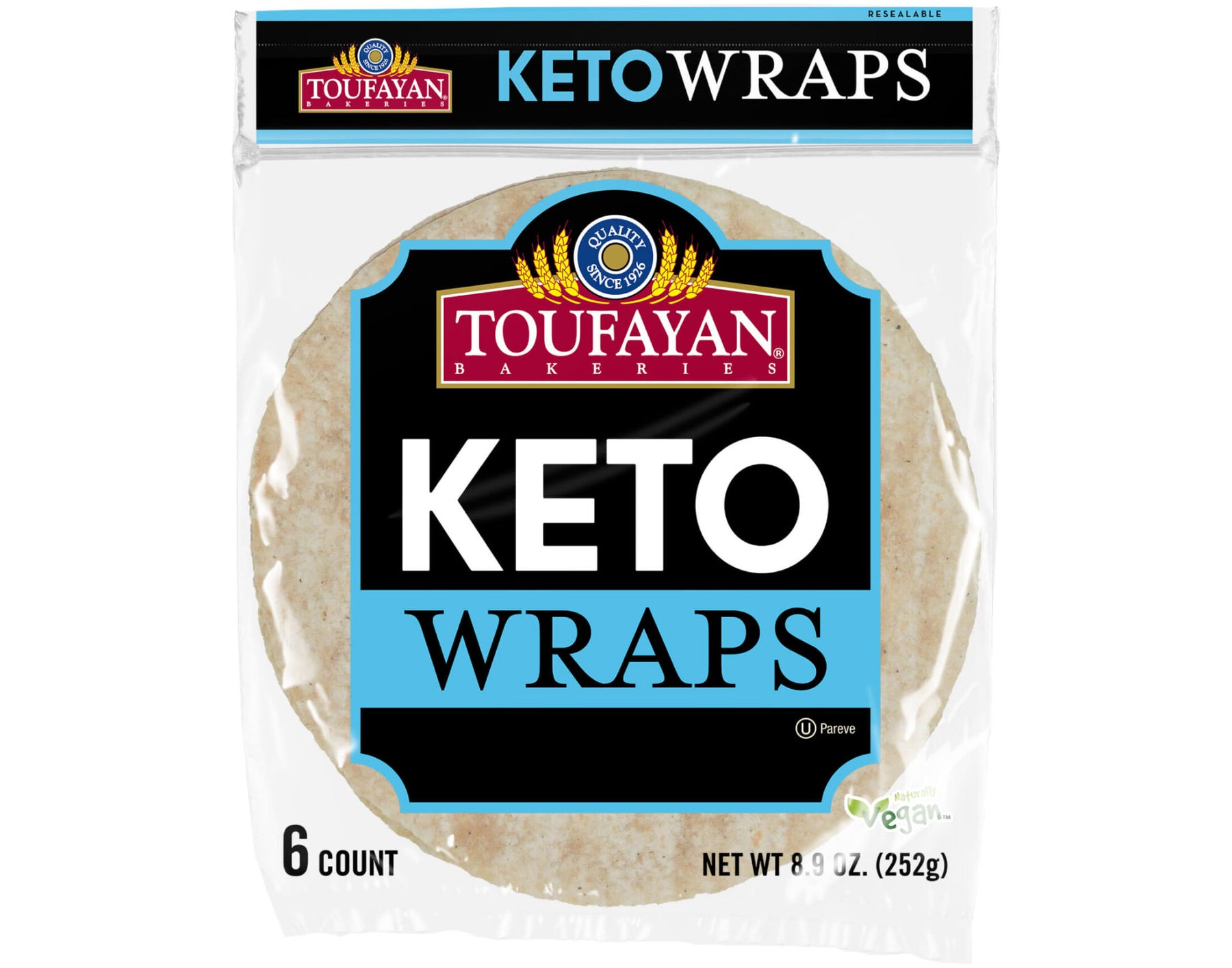 Toufayan Bakeries - Keto Wraps - 250g