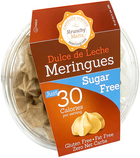 Krunchy Melts - Sugar Free Meringues - 57g