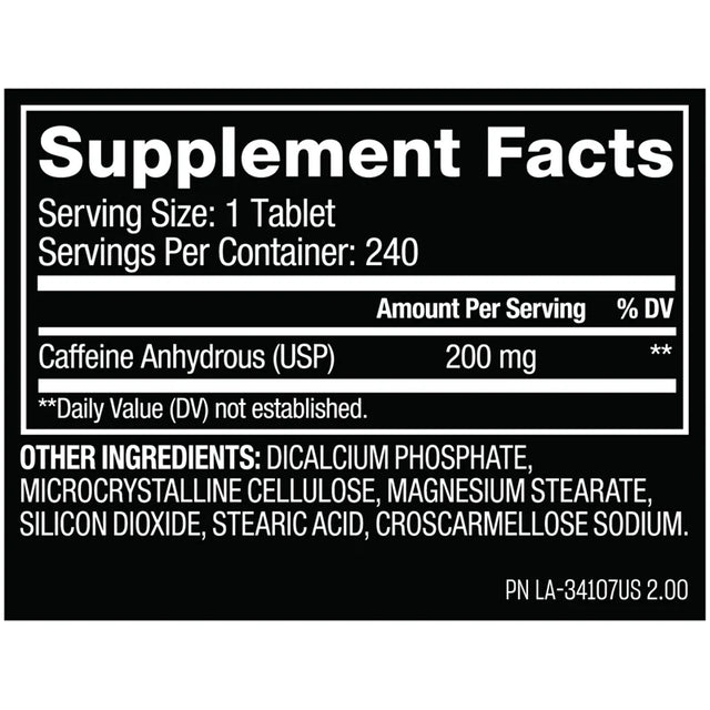 Mutant - Caféine 200 mg - 240 gélules