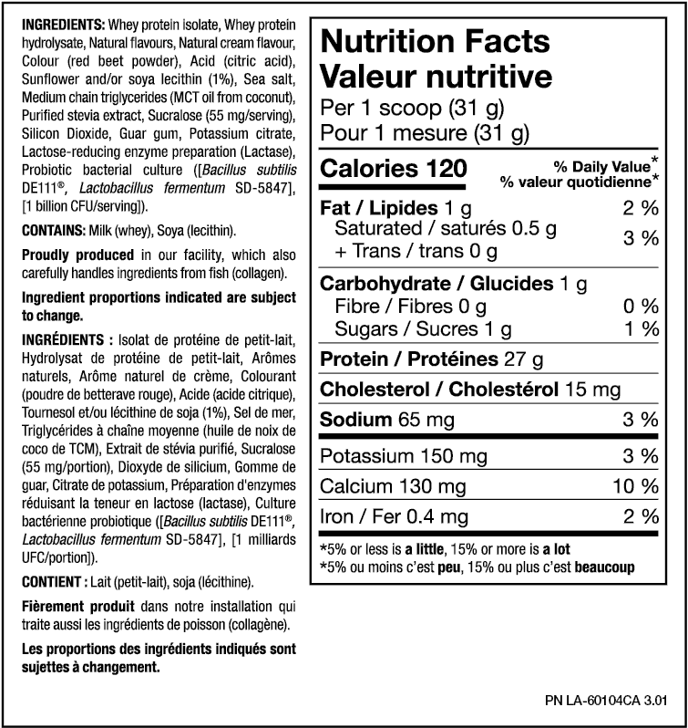 PVL - IsoGold Premium Whey Isolate Shake - 5lbs