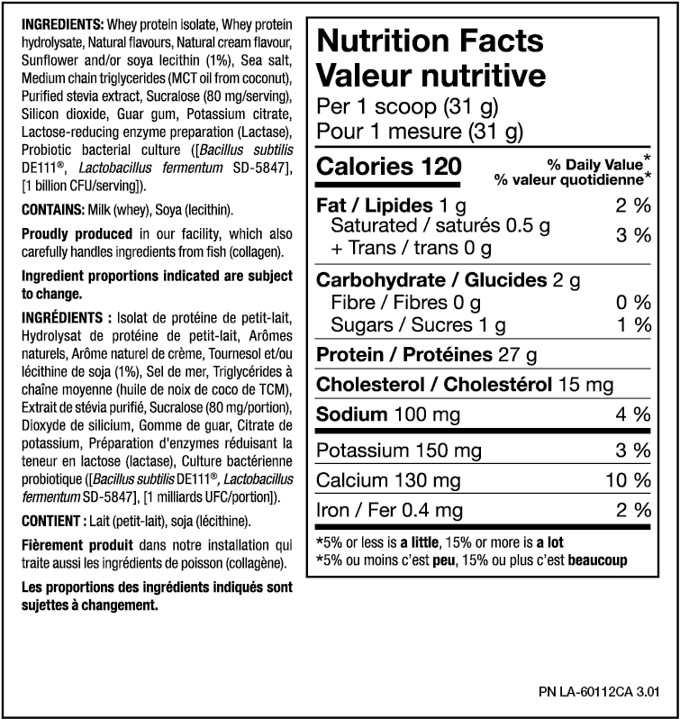 PVL - IsoGold Premium Whey Isolate Shake - 5lbs