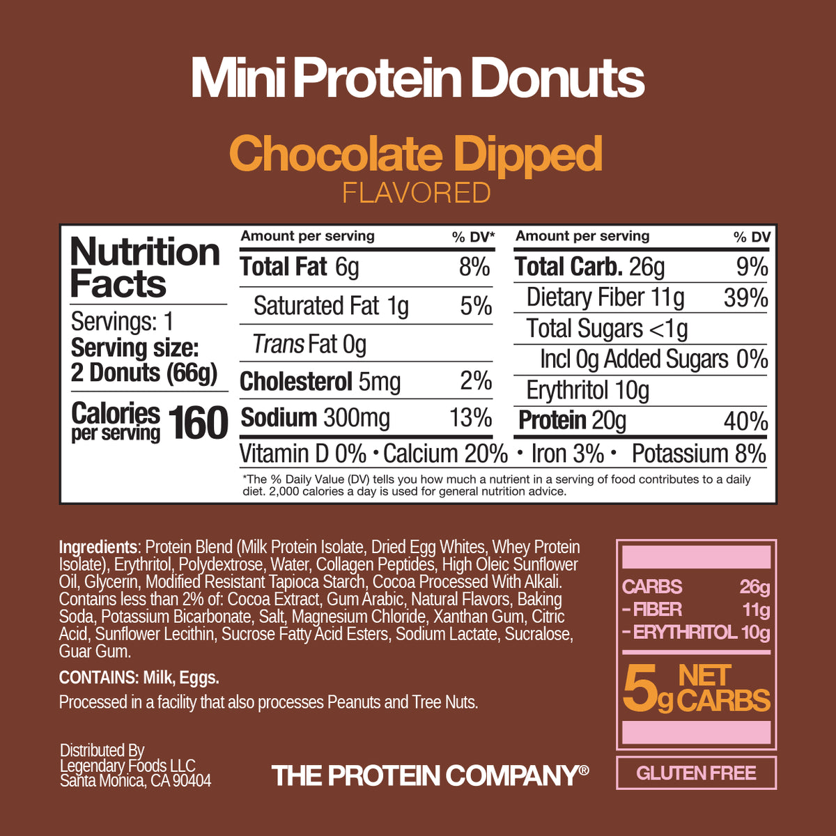Legendary Foods - Protein Donuts - 65g