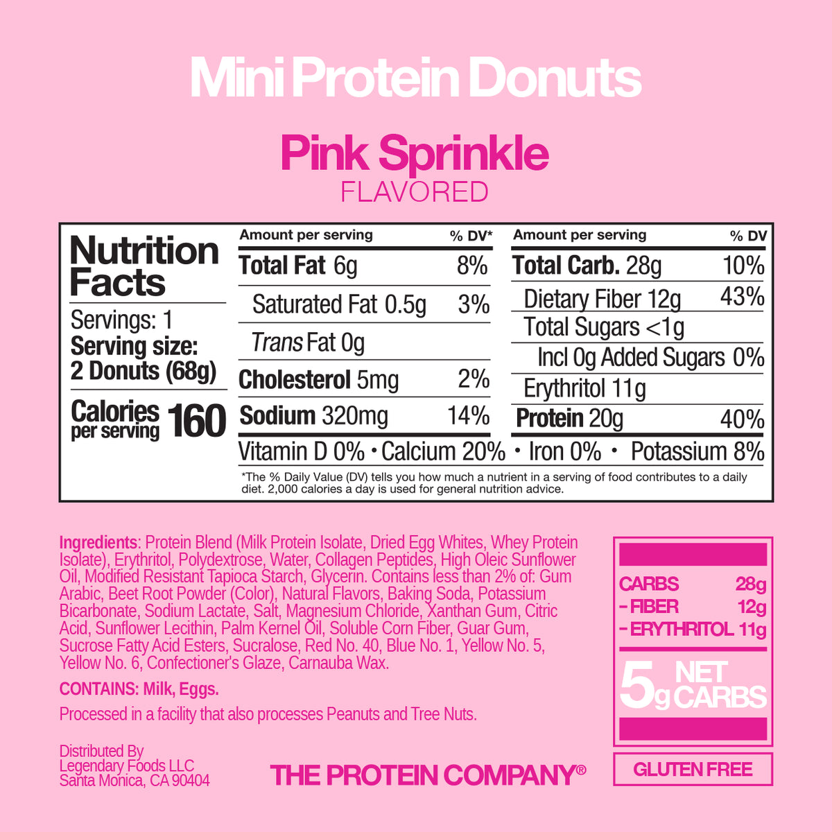 Legendary Foods - Protein Donuts - 65g