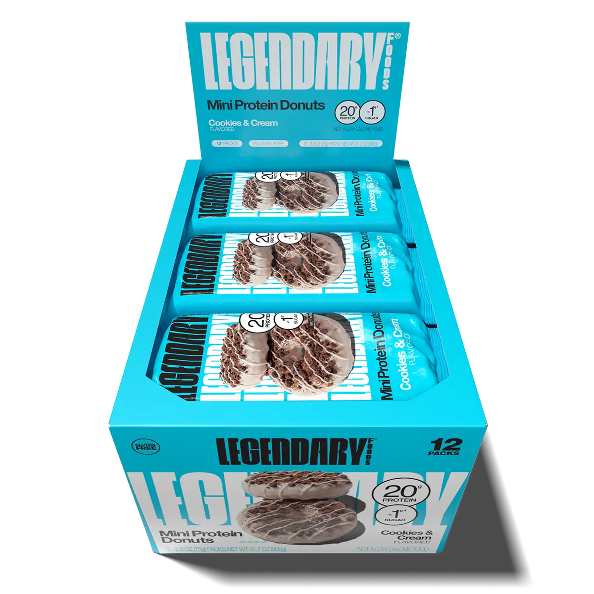 Legendary Foods - Beignets protéinés - 12 x 65 g