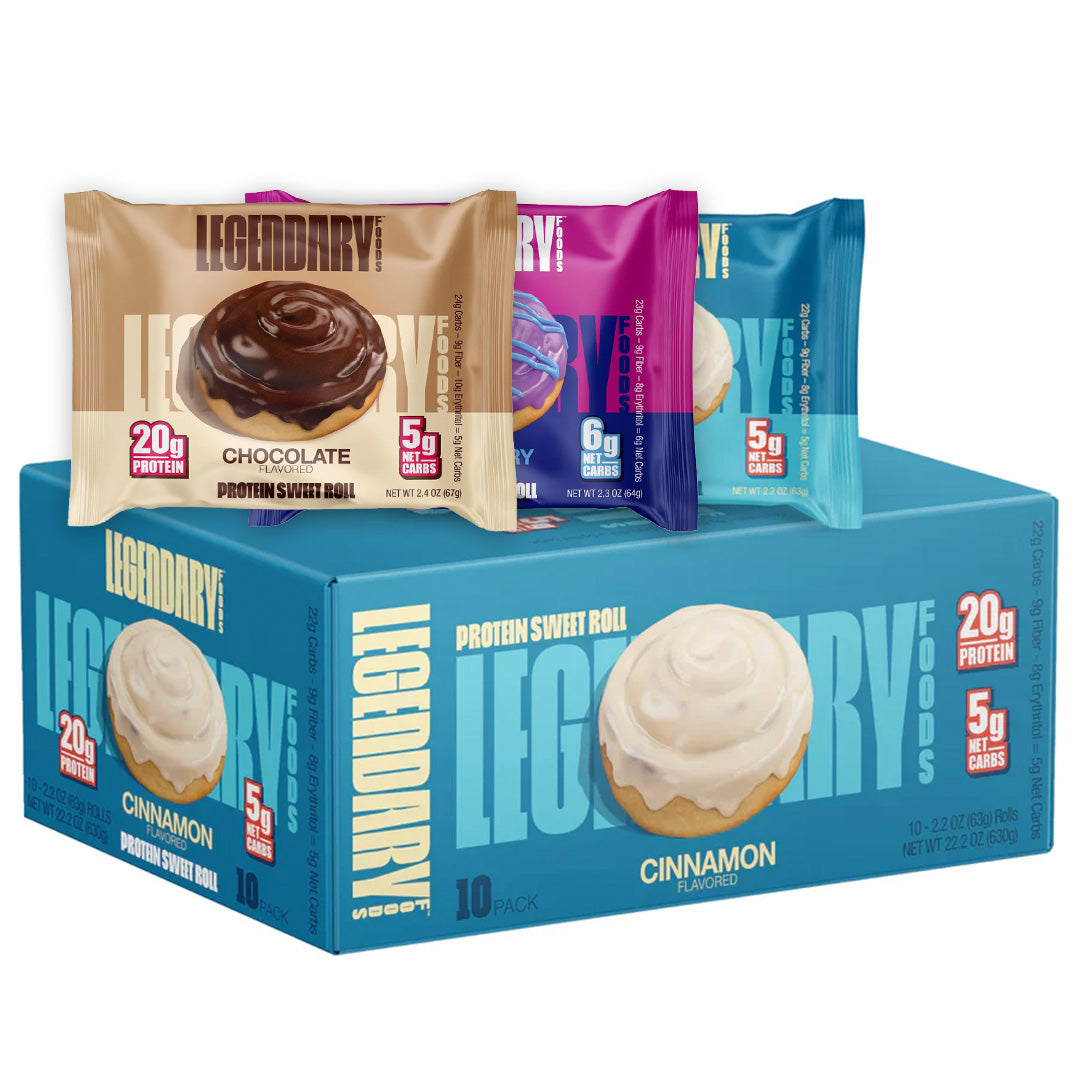 Legendary Foods Protein Sweet Roll MIX BOX