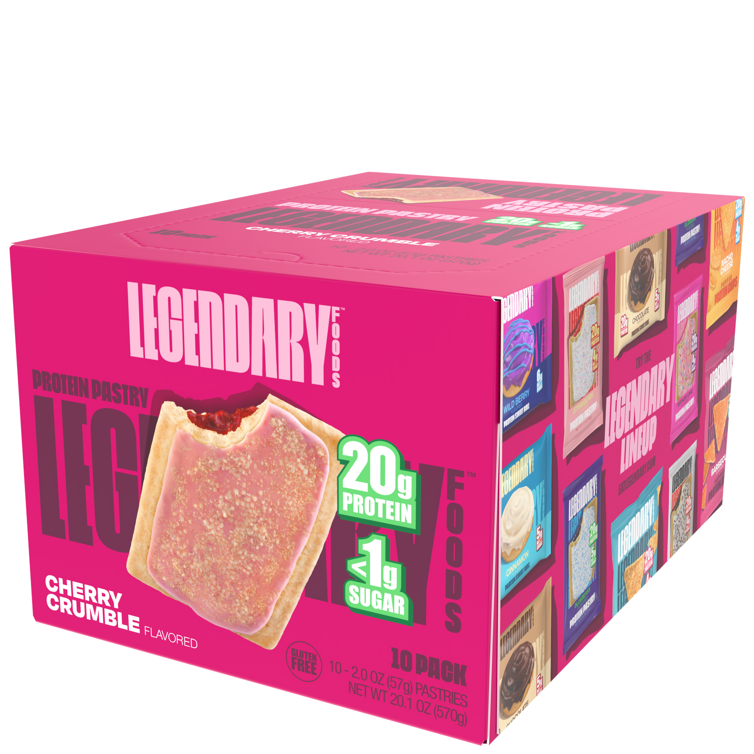 Legendary Foods - Protein Tasty Pastries - Box 10