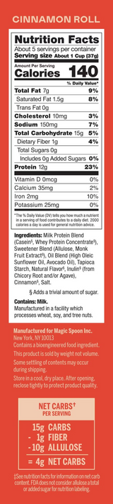 Magic Spoon - High Protein Grain Free Cereal - 7oz