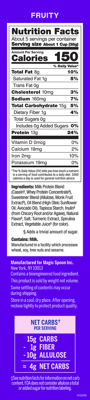 Magic Spoon - High Protein Grain Free Cereal - 7oz