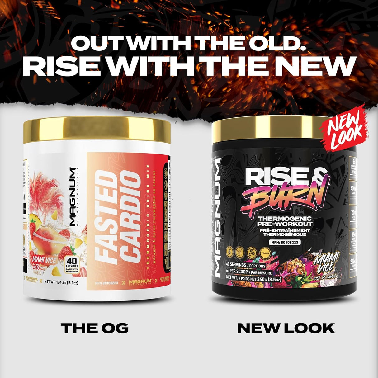 Magnum - Rise & Burn - 40 servings