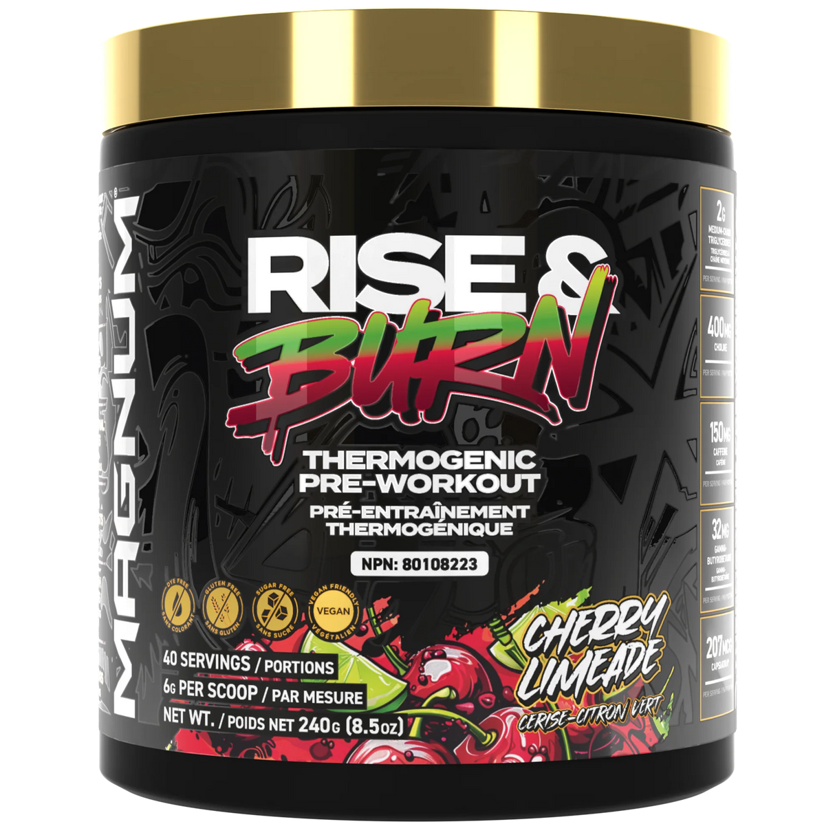 Magnum - Rise & Burn - 40 servings
