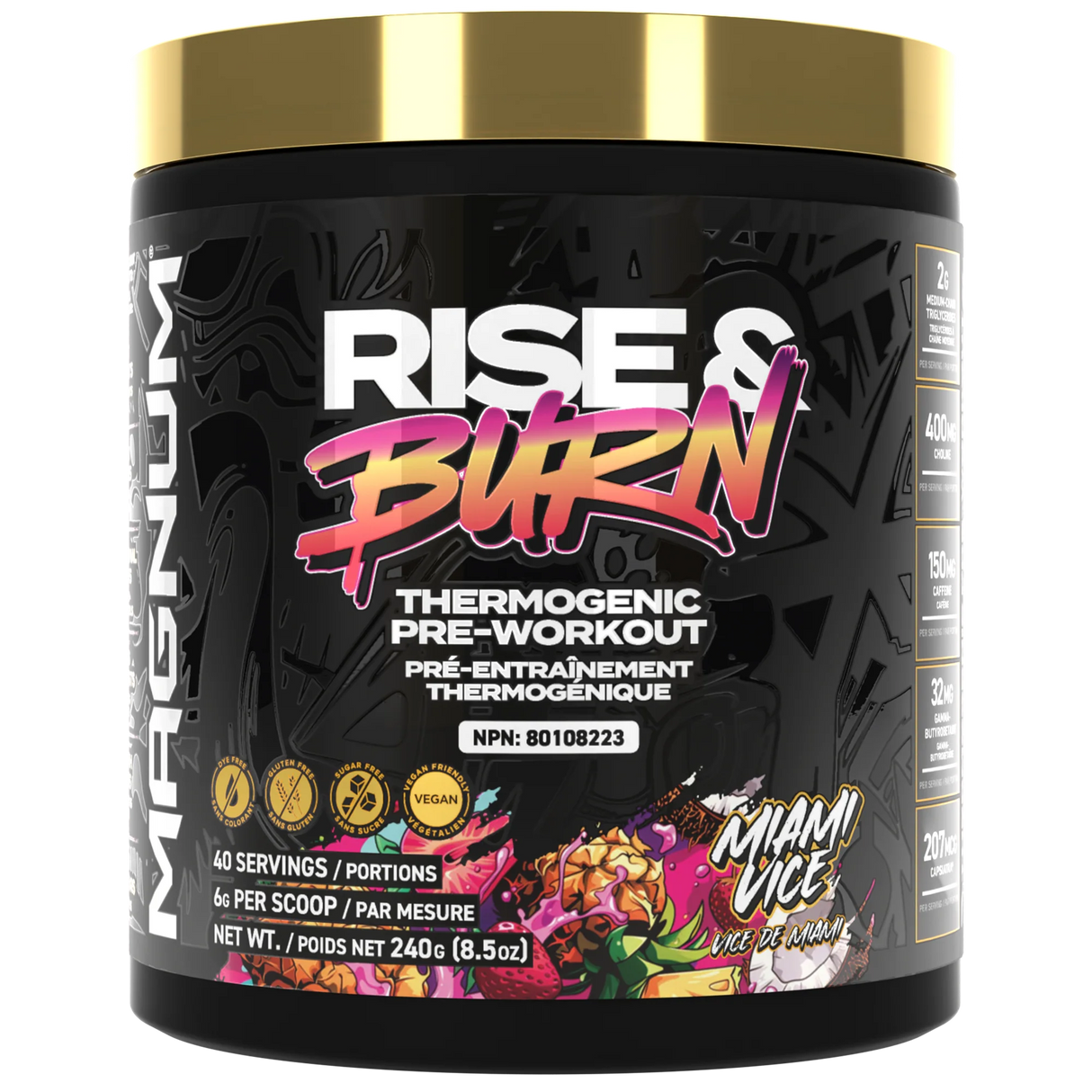 Magnum - Rise & Burn - 40 servings