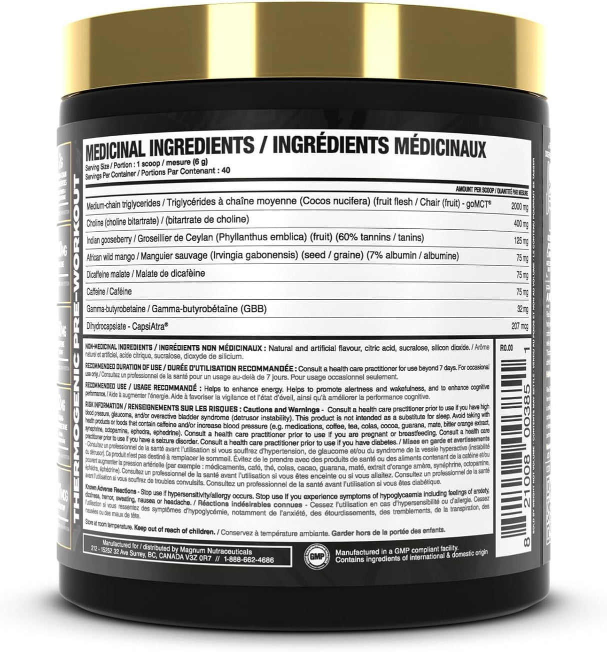 Magnum - Rise & Burn - 40 servings