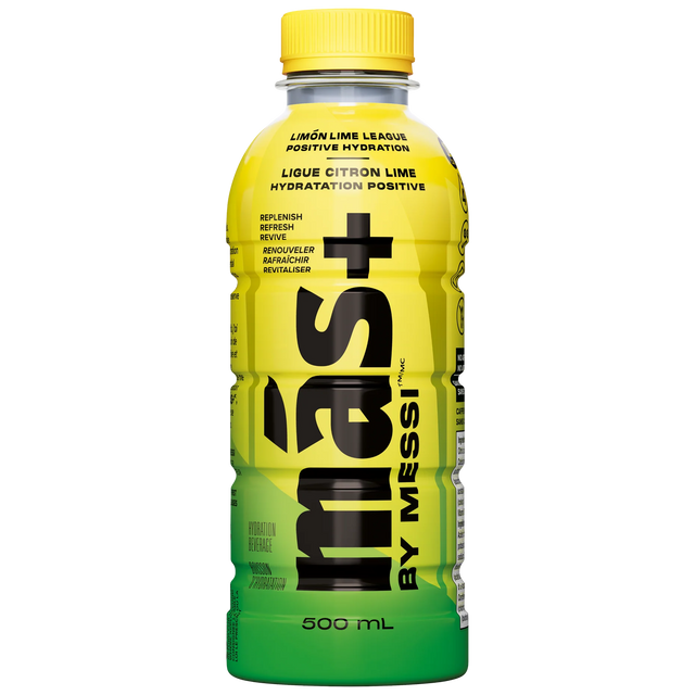 Mas+ hydrate limon lime league 500ml