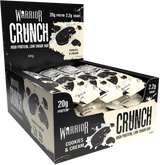 Warrior Crunch - Barre protéinée 64 g - Boîte de 12