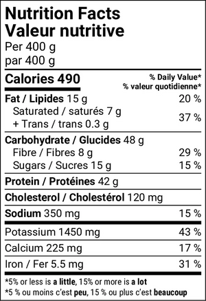 Menu Hulk - Burger Mtl - 400 g