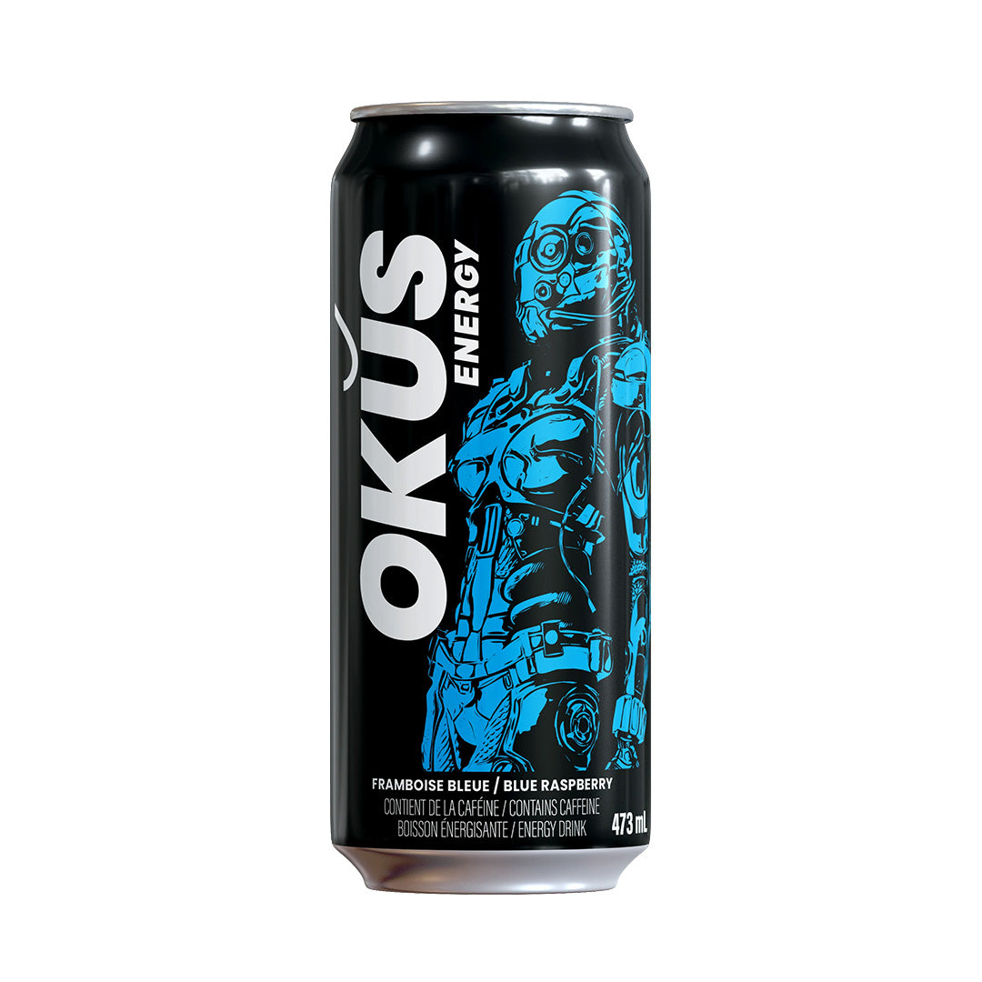 Okus Energy Blue Raspberry 473ml