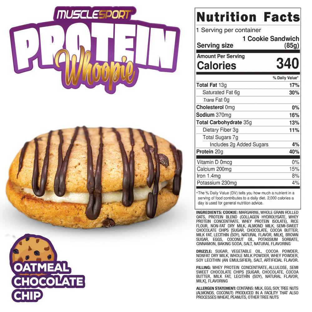 MuscleSport - Protein Whoopie Pie 85g - Box 6
