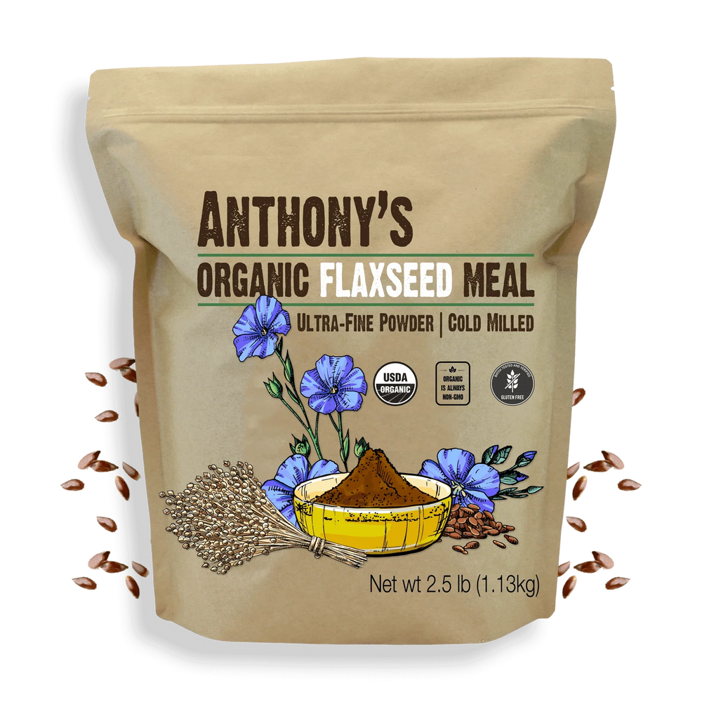Anthony's Good - Organic Flax Seed Meal - 2.5lb