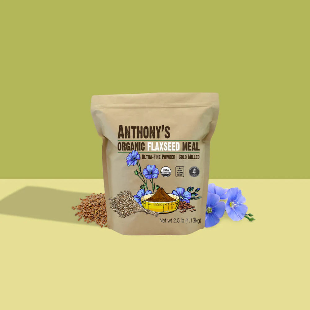 Anthony's Good - Organic Flax Seed Meal - 2.5lb