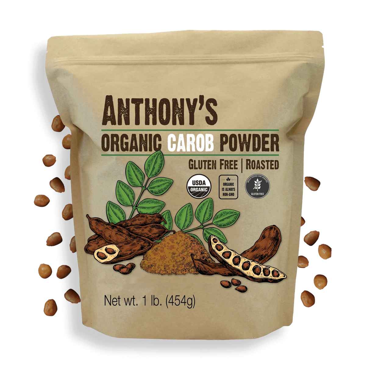 Anthony's Good - Organic Carob Powder - 454g