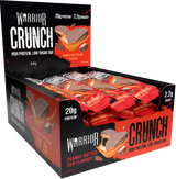 Warrior Crunch - Barre protéinée 64 g - Boîte de 12