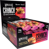Warrior Crunch - Barre protéinée 64 g - Boîte de 12