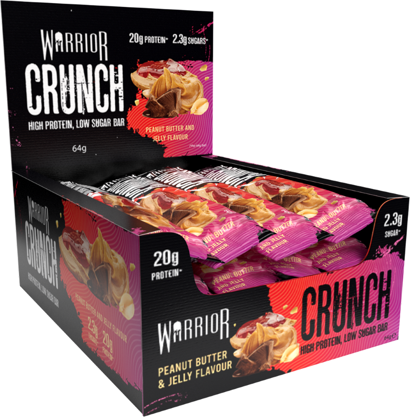 Warrior Crunch - Protein Bar 64g - Box 12