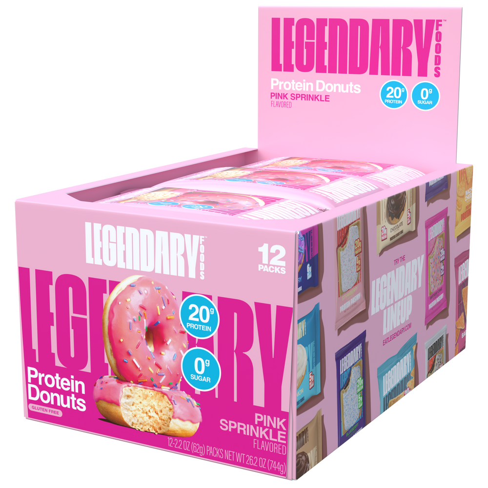 Legendary Foods - Protein Donuts - 12 X 65g