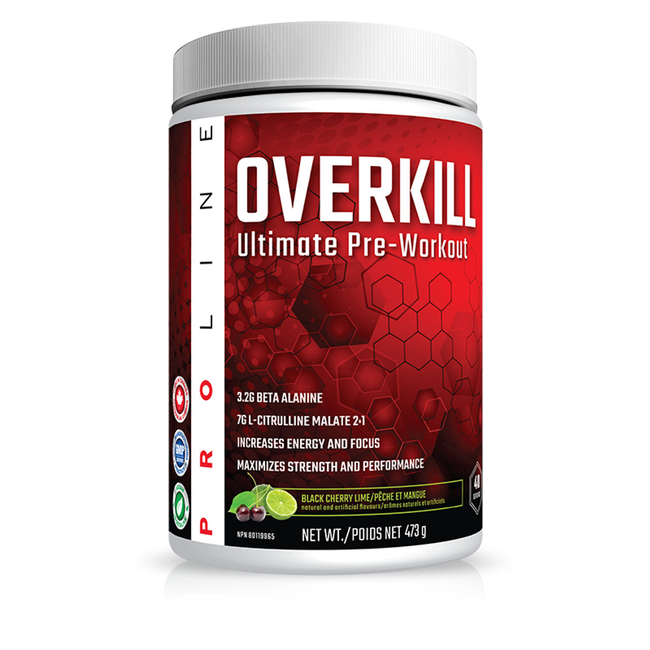 Pro Line - Overkill Ultimate Pre Workout New Formula - 483g