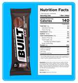 Built Protein Bar - 100% Real Chocolate - Zero Guilt 49g