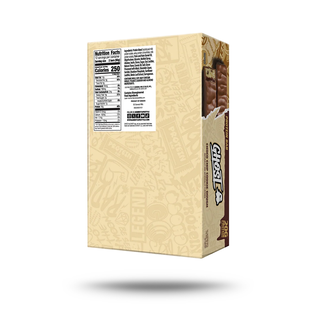 Ghost Protein Bar – High-Protein Bar 65g - Box 12