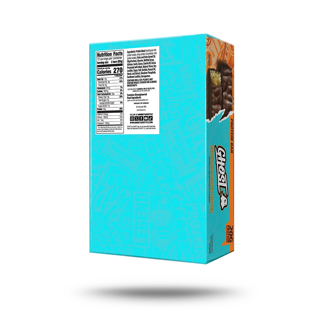 Ghost Protein Bar – High-Protein Bar 65g - Box 12