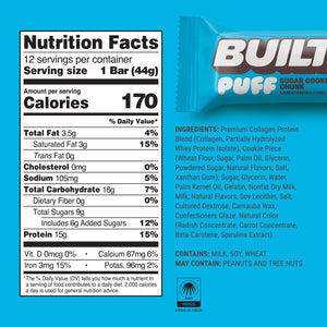 Built Bar Puffs Canada - Limited Edition Protein Bar - 40g